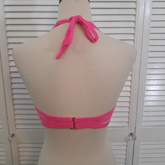 Shade & Shore tassel bikini top sz medium *A - Picture 4 of 5